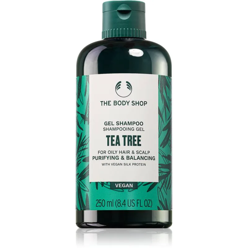 The Body Shop Tea Tree Shampoo καθαριστικό σαμπουάν Για λιπαρά μαλλιά 250 ml