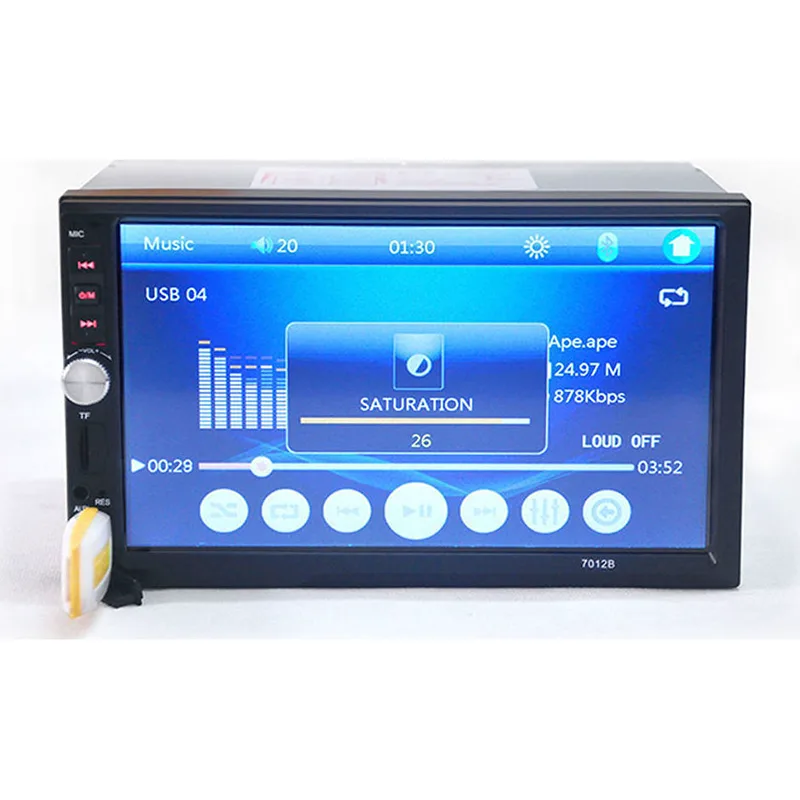 οθόνη αυτοκινήτου 7,0 ιντσών 1080p hd mp5 player – omv 7012b