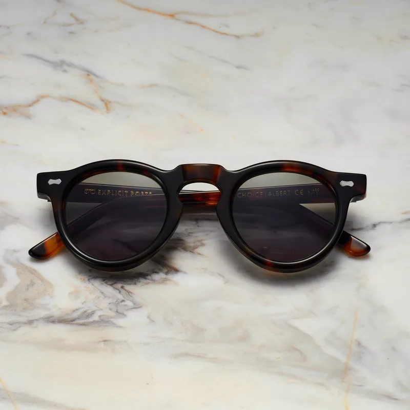 ALBERT A15EP4 - ALBERT - TORTOISE - GREEN Sunglasses | Tortoise | Green Shades | Explicit Poets Sunglasses