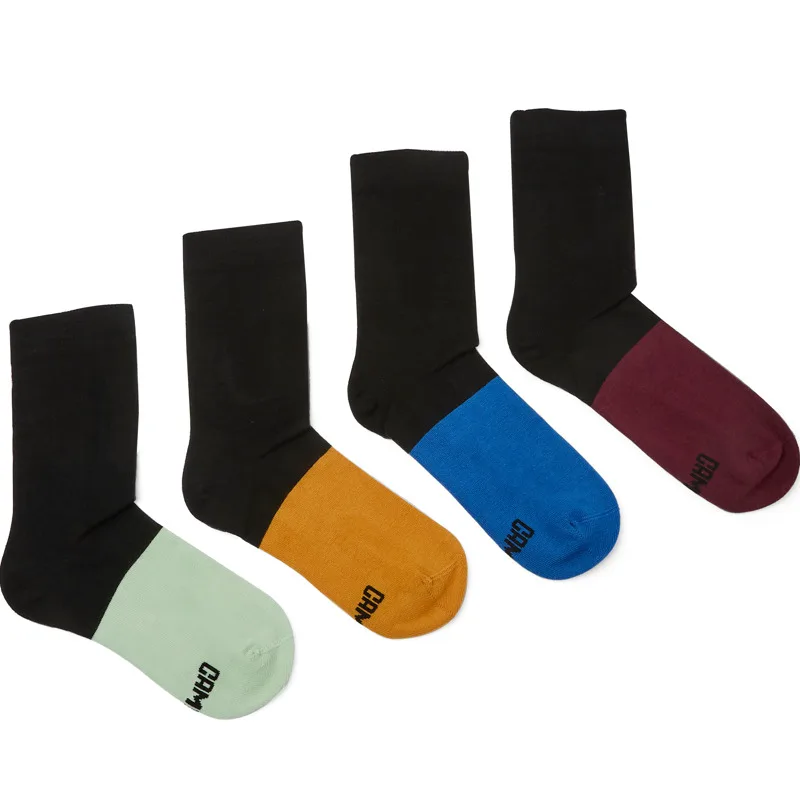 CAMPER Odd Socks Pack - Unisex Κάλτσες - Μαύρο,Πράσινο,Μπορντό, Μέγεθος S, Cotton fabric
