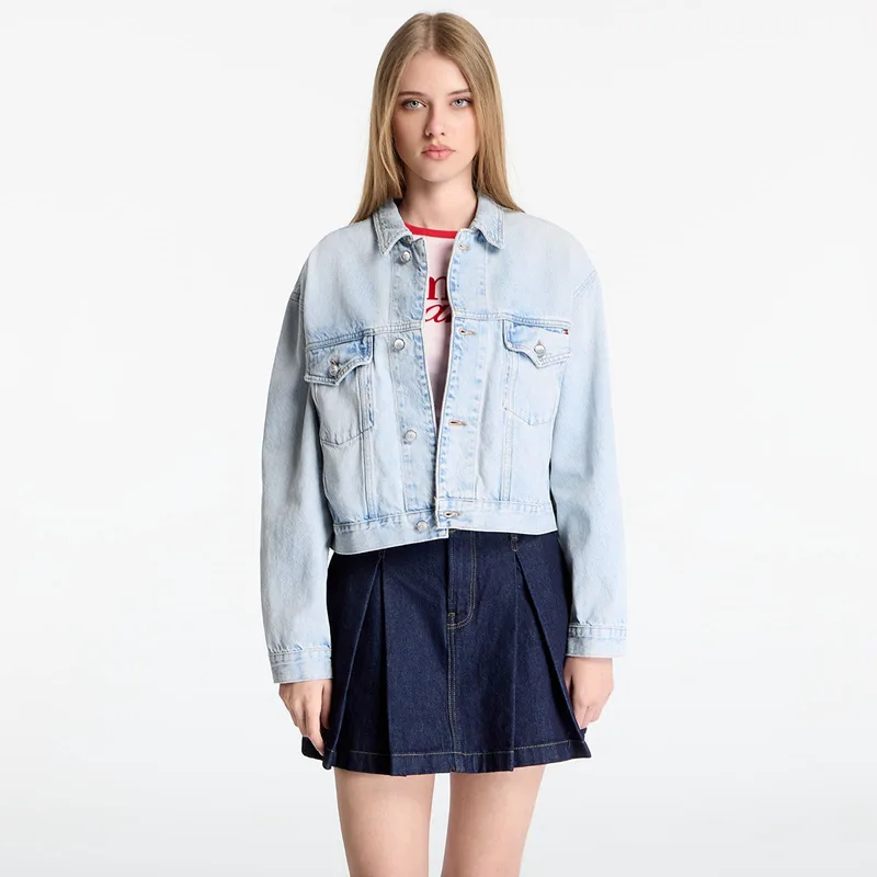 Μπουφάν Tommy Hilfiger Denim Eve Short Trucker Jacket Ls Kyle XL
