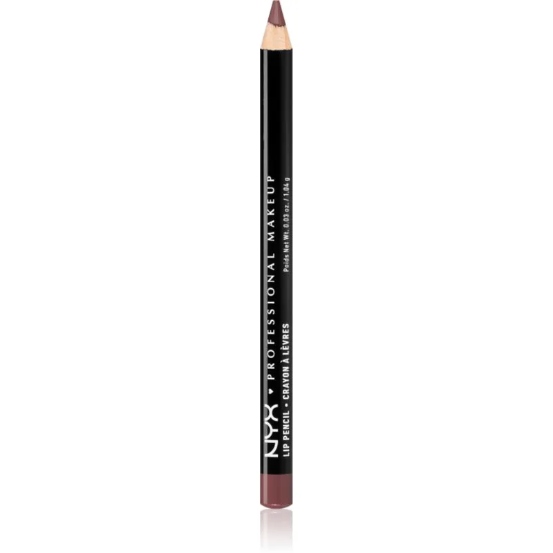 NYX Professional Makeup Slim Lip Pencil Μολύβι για τα χείλη απόχρωση Mauve 1 γρ
