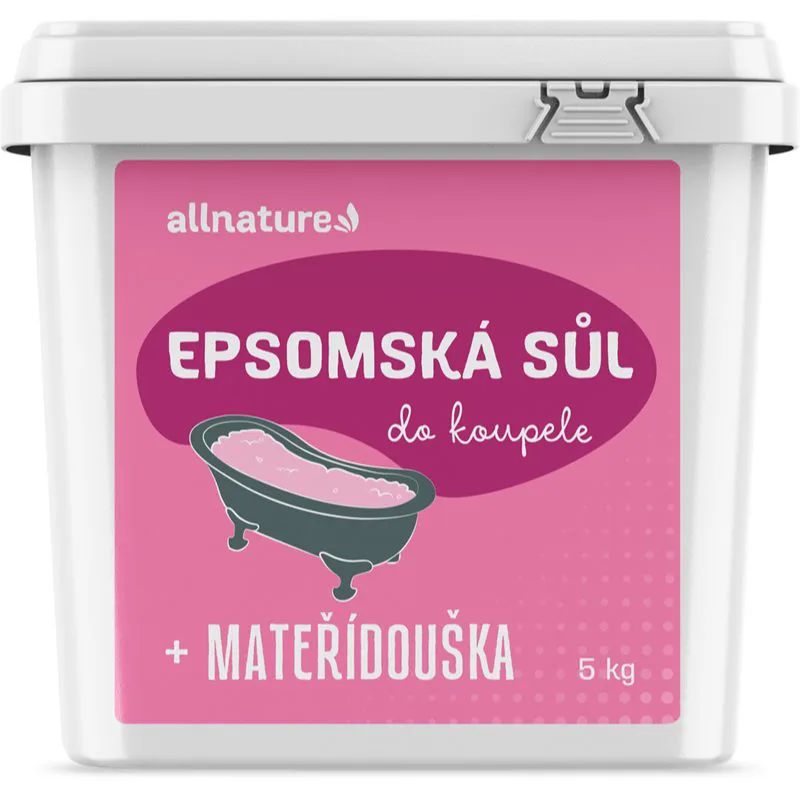 Allnature Epsom salt Motherwort άλατα μπάνιου 5000 γρ