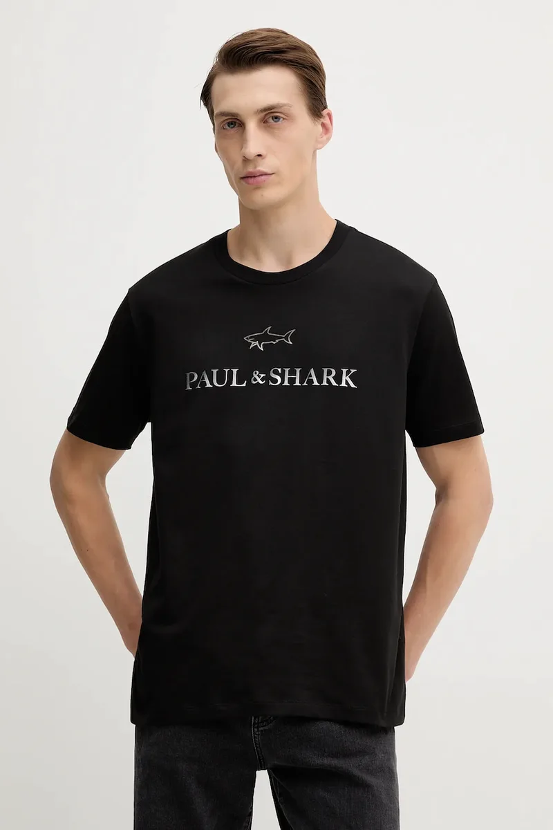 Paul&Shark Βαμβακερό μπλουζάκι Paul&Shark Knitwear
