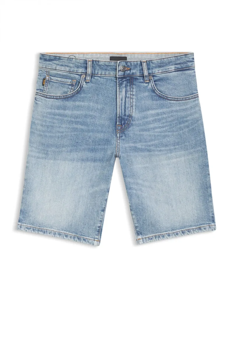 BOSS CASUAL ΒΕΡΜΟΥΔΑ JEANS REGULAR FIT RE MAINE SHORTS BO ΓΑΛΑΖΙΟ
