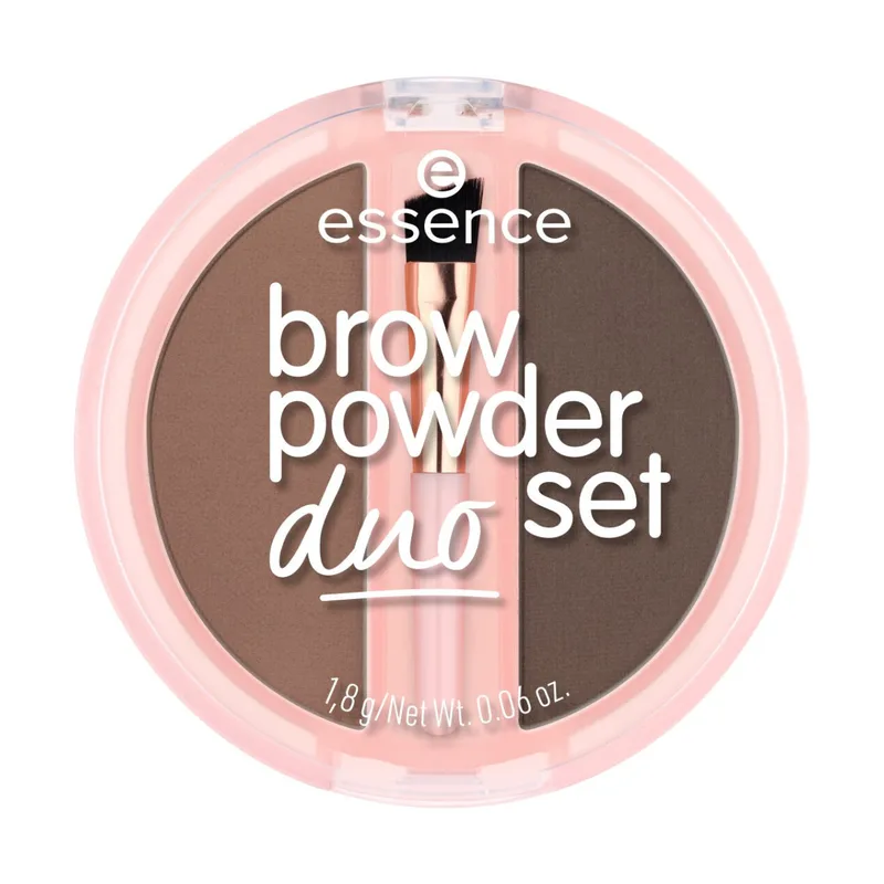 Μακιγιάζ φρυδιών Essence Brow Powder Duo Set - 02 Medium