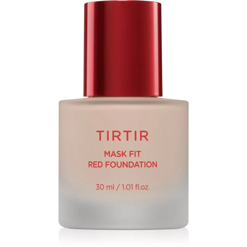 TIRTIR Mask Fit Red Foundation λαμπρυντικό ρευστό μεικ απ με ενυδατικό αποτέλεσμα απόχρωση 15C Fair Porcelain 30 ml