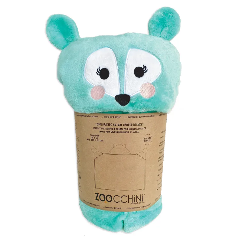 Κουβέρτα Κούνιας Fleece Με Κουκούλα 127x91,4εκ. Fawn Zoocchini ZOO14104