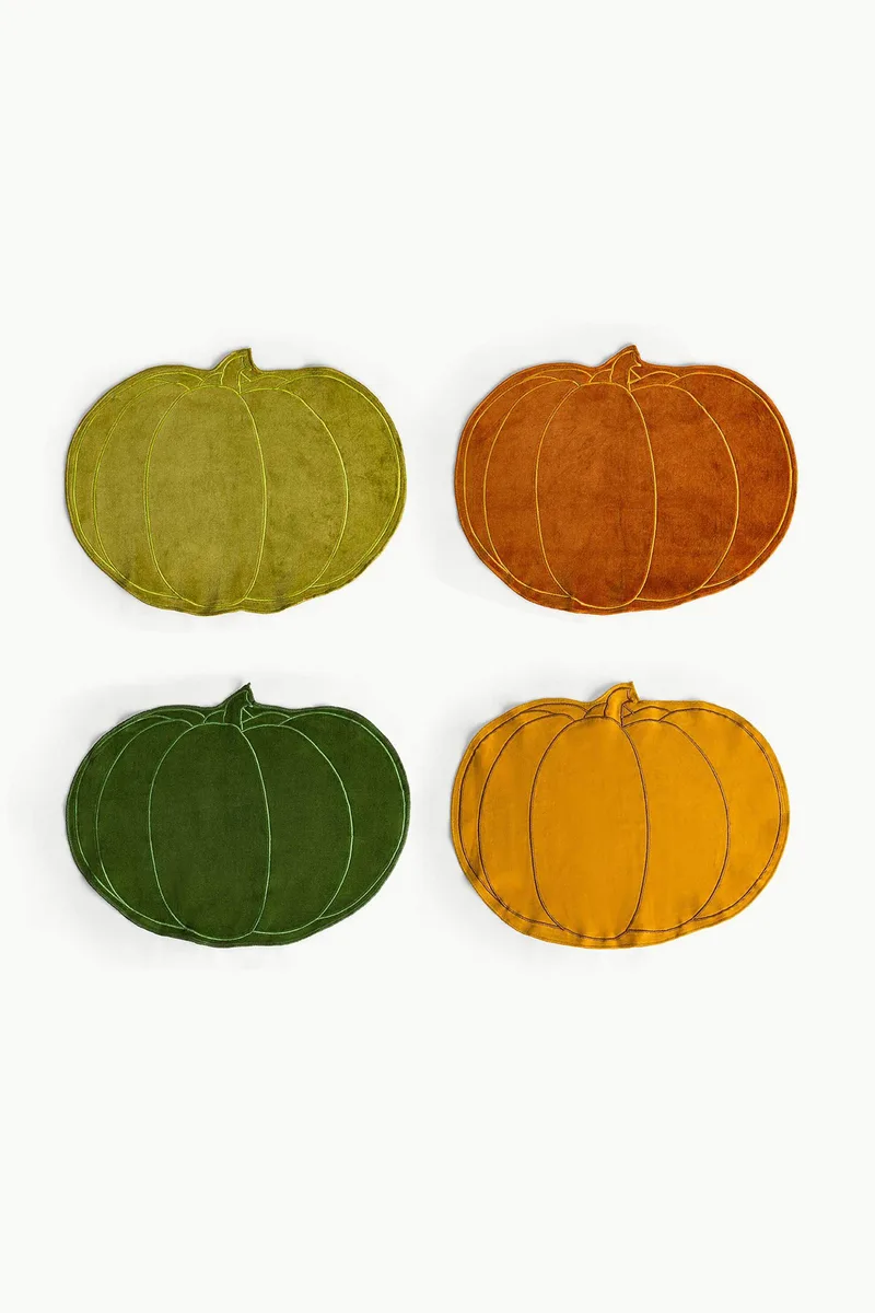 Coincasa σουπλά σε σχήμα κολοκύθας 50 x 35 cm - 007494073 Πολύχρωμο