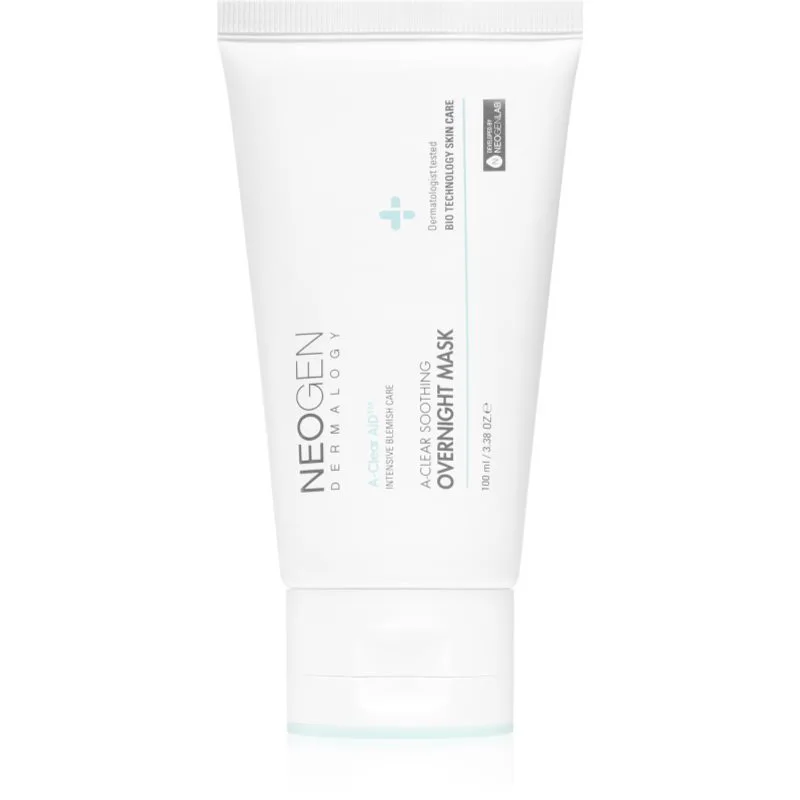 Neogen Dermalogy A-Clear Soothing Overnight Mask καταπραϋντική μάσκα για προβληματική επιδερμίδα, ακμή 100 ml