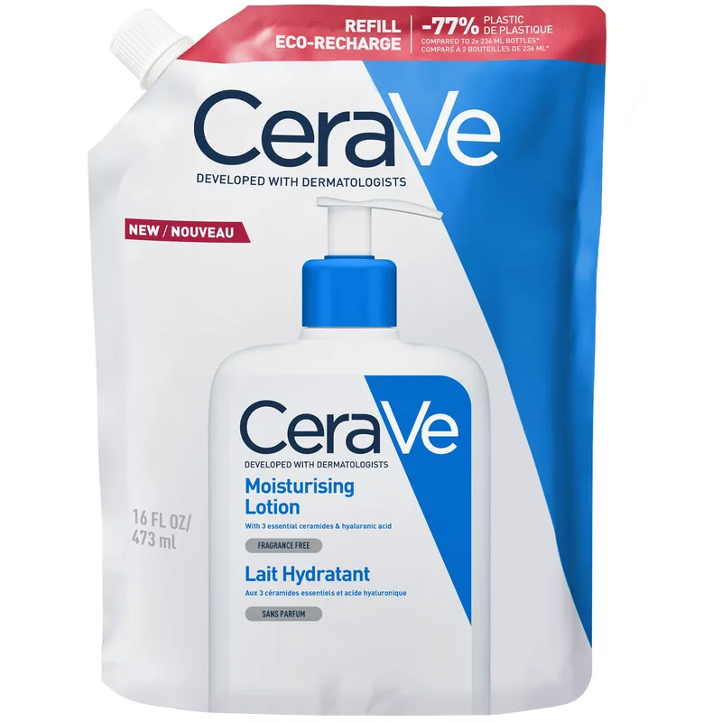 CeraVe Moisturising Lotion Ανταλλακτικό Ενυδατικό Γαλάκτωμα Προσώπου & Σώματος 473ml Refill
