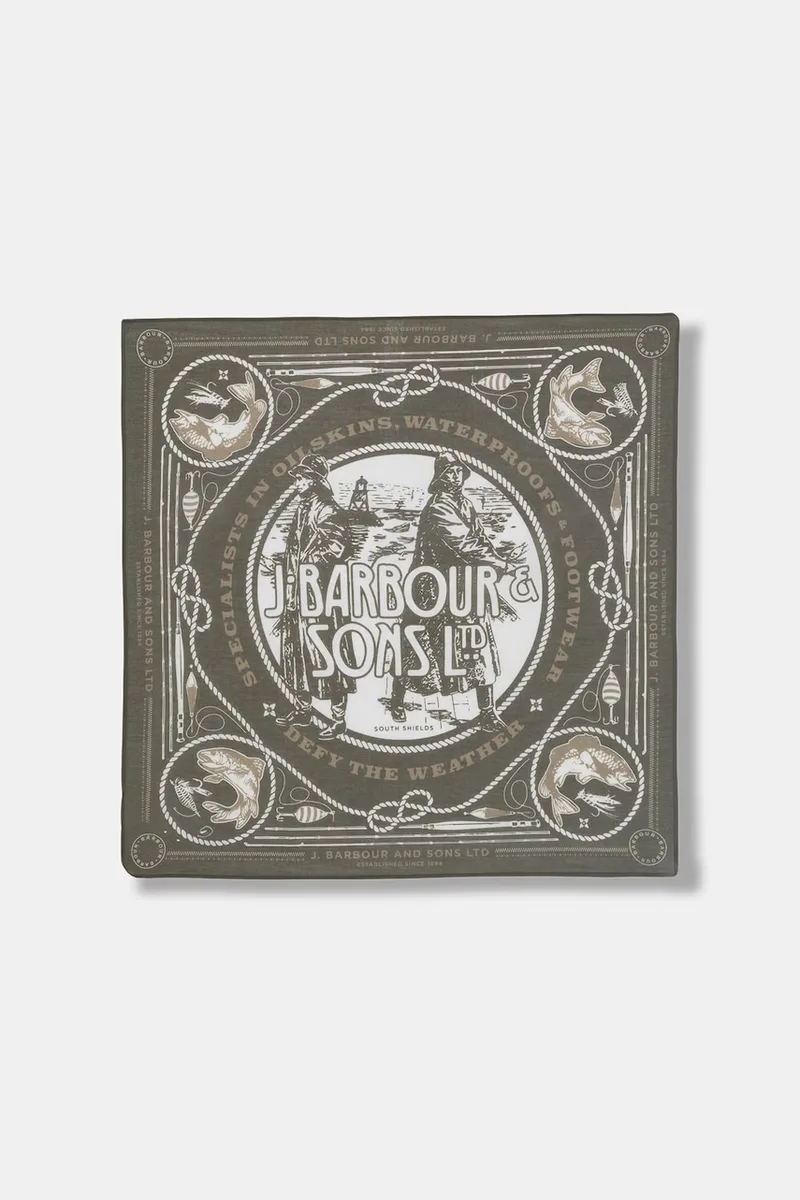 Barbour Μπαντάνα γυναικεία βαμβακερή