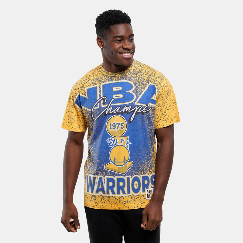 Mitchell & Ness Golden State Warriors Champ City Sublimated Ανδρικό T-shirt (9000178691_69352)