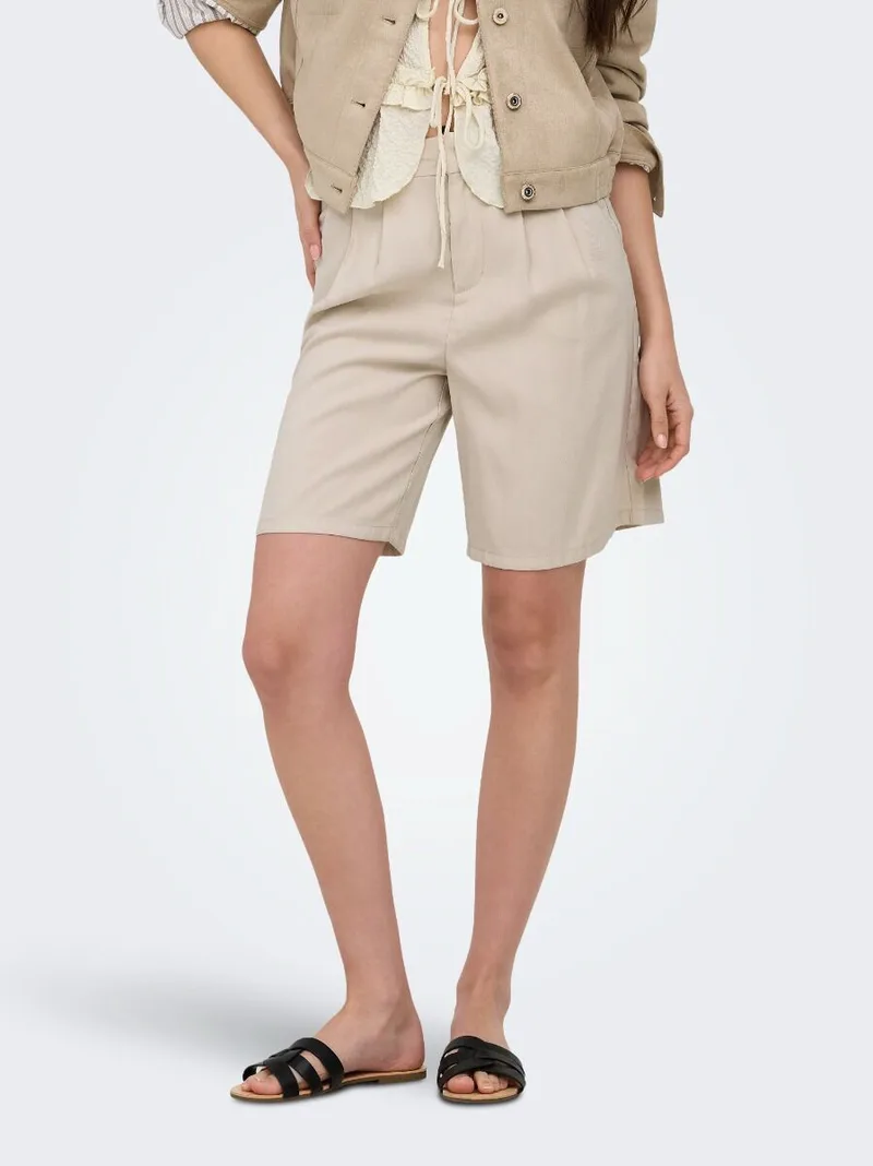 Only Laris Life Γυναικείο Bermuda Shorts 15364121 Μπέζ