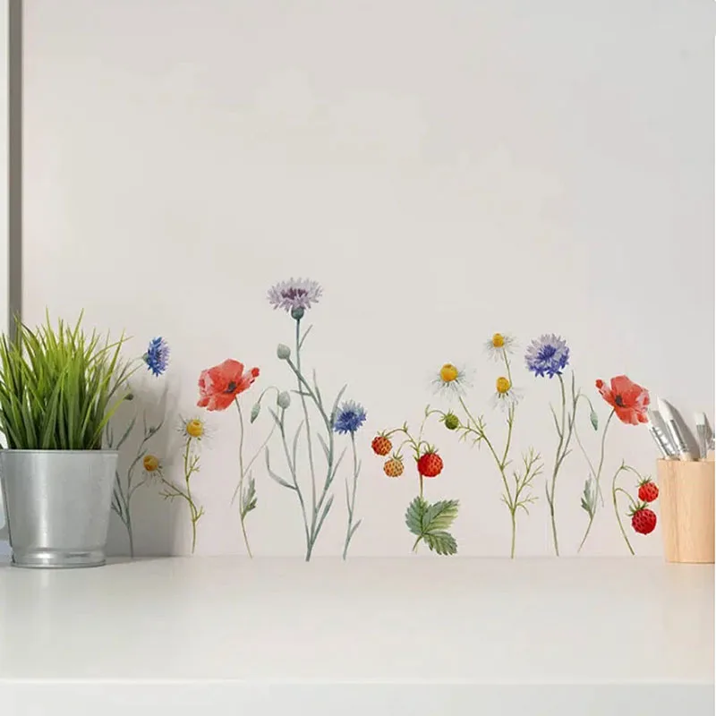 Αυτοκόλλητα Τοίχου Ango Field Flowers 59178