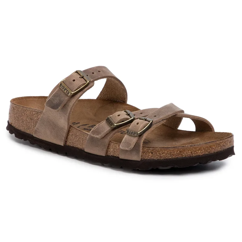 Παντόφλες Birkenstock Franca 1015931 Καφέ