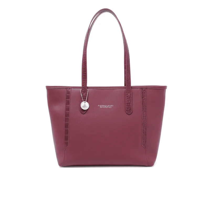 Γυναικεία Τσάντα Ώμου Shopper Pierre Loues PL914-105 μπορντό