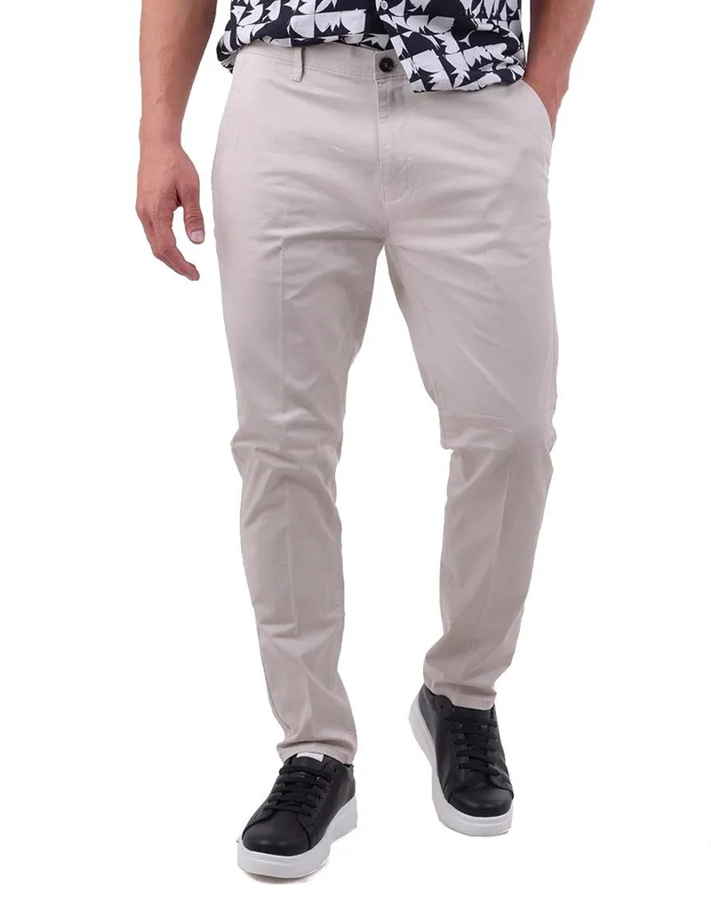 MEXX CRAIG Garment dye chino pants MF007000751M-144501 LightGray