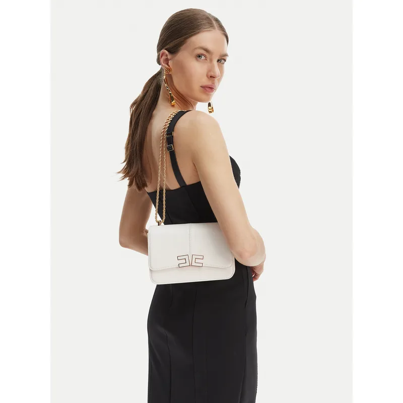 Τσάντα Elisabetta Franchi BS-91A-61E2-V390 Λευκό
