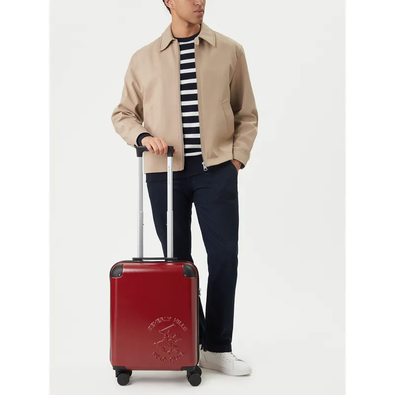 Βαλίτσα Καμπίνας Beverly Hills Polo Club CEO-BHPC-S-010-09-RED Κόκκινο