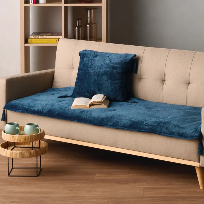 Τραβέρσα Καναπέ-Κρεβατιού 75x190 Kentia Ivanna 0125 Night Blue