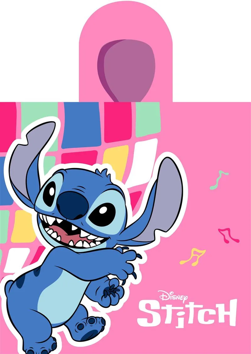 Πόντσο Θαλάσσης Quick Dry Disney Home Lilo & Stitch 275 50X100 Ροζ 100% Microfiber