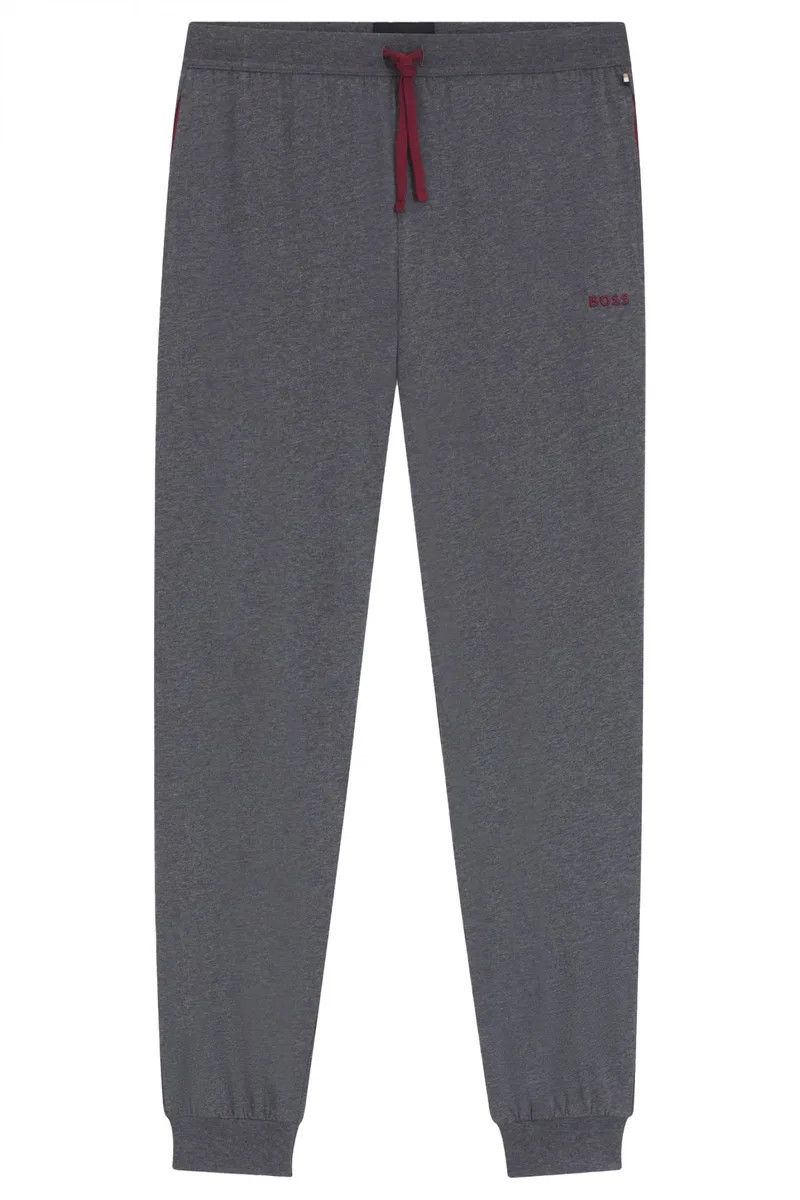 BOSS HOMEWEAR ΠΑΝΤΕΛΟΝΙ ΦΟΡΜΑ MIX&MATCH PANTS ΑΝΘΡΑΚΙ