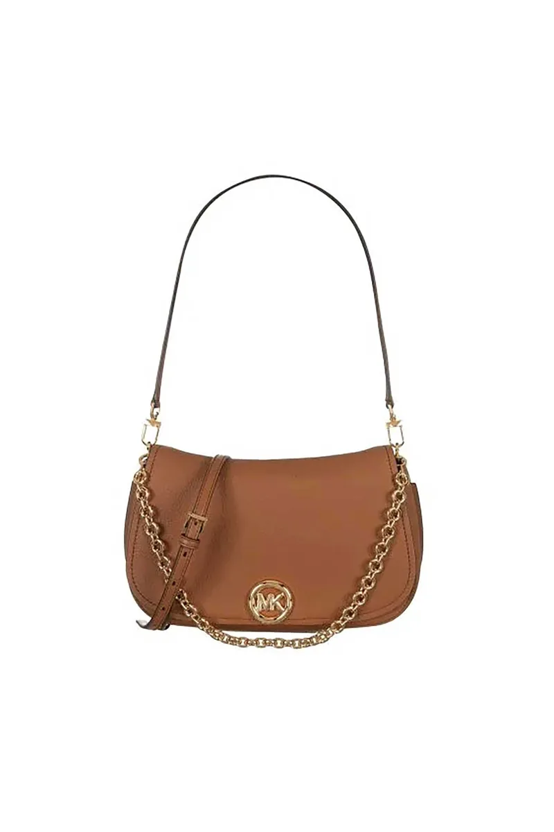 Michael Kors γυναικεία δερμάτινη τσάντα ώμου "Nolita" - 30R6GY5S2L Ταμπά