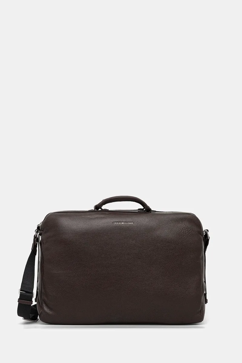 Δερμάτινη τσάντα Tommy Hilfiger 52 x 34 x 18 cm