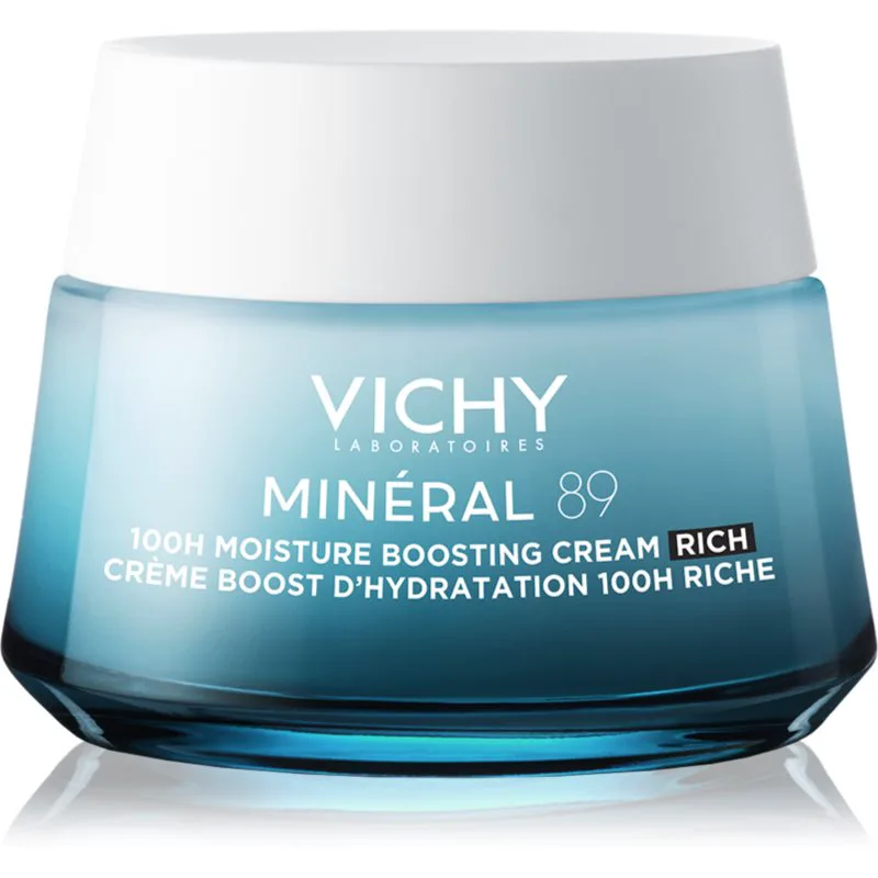 Vichy Minéral 89 100H πλούσια ενυδατική κρέμα 100h 50 ml