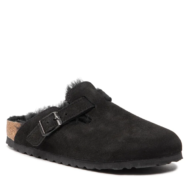Παντόφλες Σπιτιού Birkenstock Boston Vl/Shearling 0259883 Μαύρο