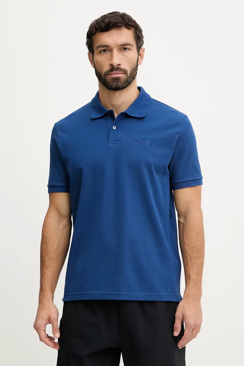 Βαμβακερό μπλουζάκι πόλο The North Face REGULAR POLO
