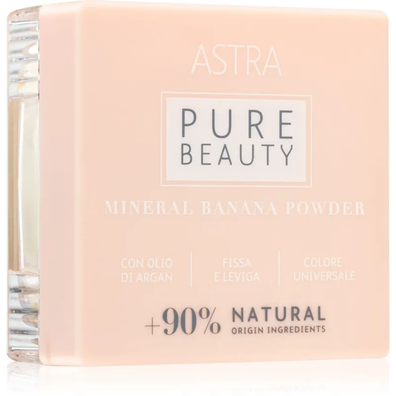 Astra Make-up Pure Beauty Mineral Banana Powder μεταλλική πούδρα σε σκόνη 10 γρ
