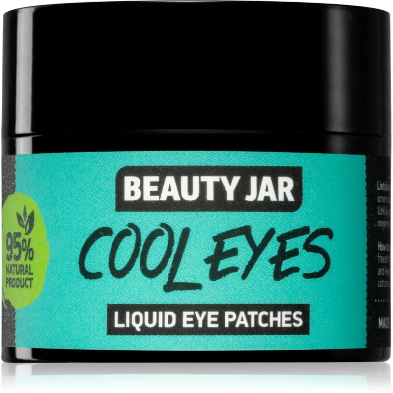 Beauty Jar Cool Eyes μάσκα για την περιοχή των ματιών για την αντιμετώπιση του πρηξίματος και των μαύρων κύκλων 15 ml
