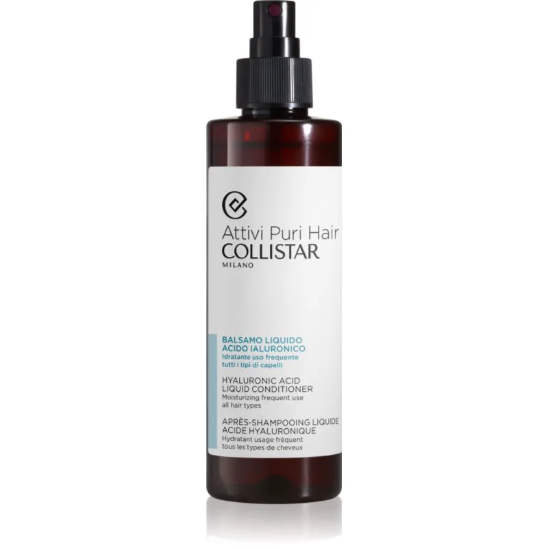 Collistar Hair Hyaluronic Acid Liquid Conditioner Moisturizer κοντίσιονερ με υαλουρονικό οξύ 200 ml