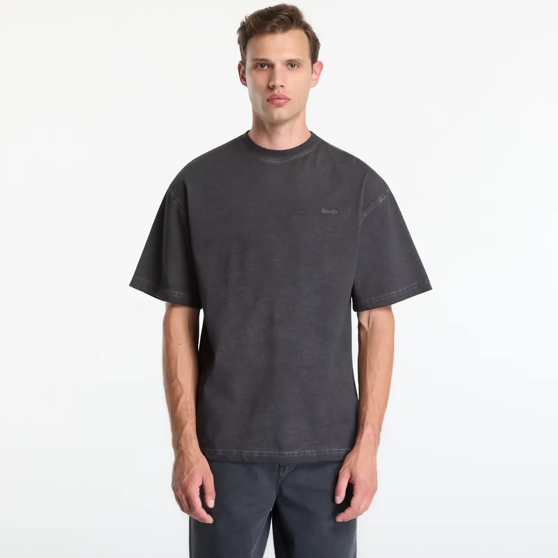 T-shirt Queens Men's Oversized Tee Washed Grey L