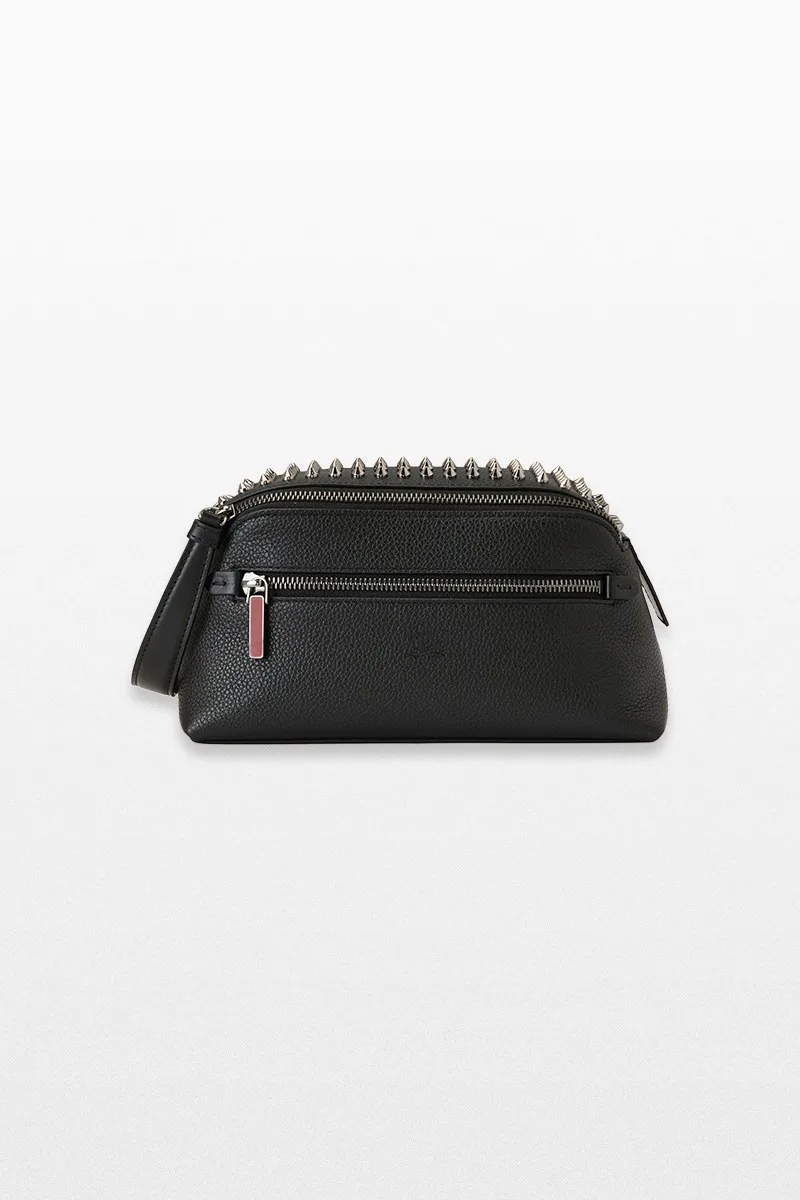 CHRISTIAN LOUBOUTIN Ανδρικό Μαύρο Studded Travel Pouch
