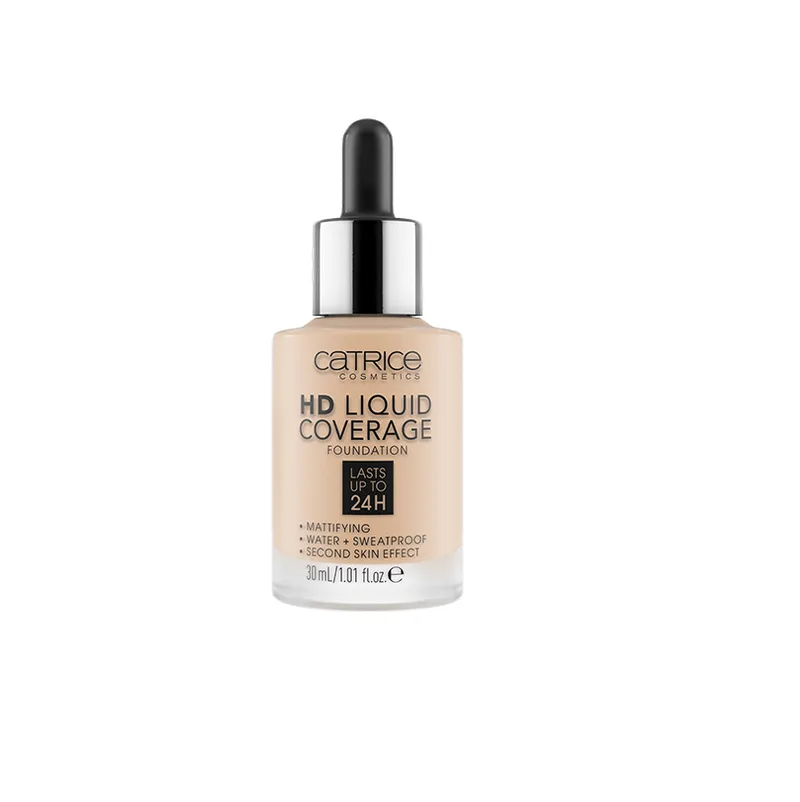 HD Liquid Coverage Foundation 30ml-010 Light Μπεζ