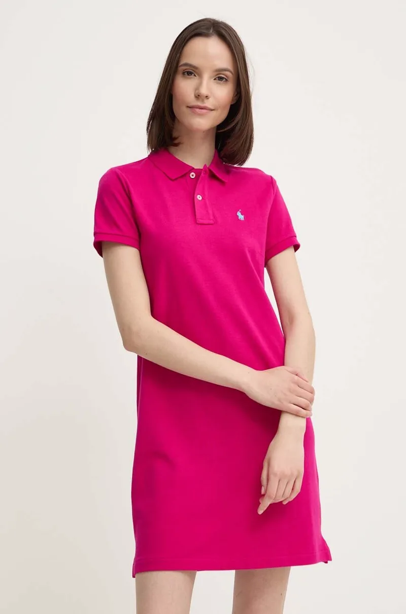 Βαμβακερό φόρεμα Polo Ralph Lauren