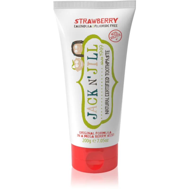 Jack N’ Jill Mega Berry φυσική οδοντόπαστα για τα παιδιά 200 γρ