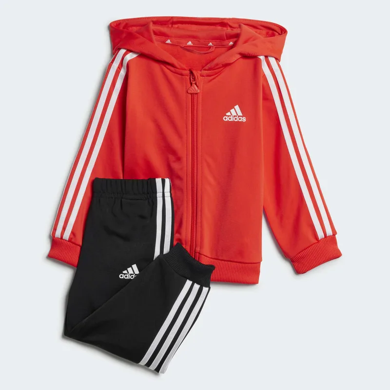 adidas Sportswear Essentials 3-Stripes Shiny Βρεφικό Σετ Φόρμας (9000188385_10558)