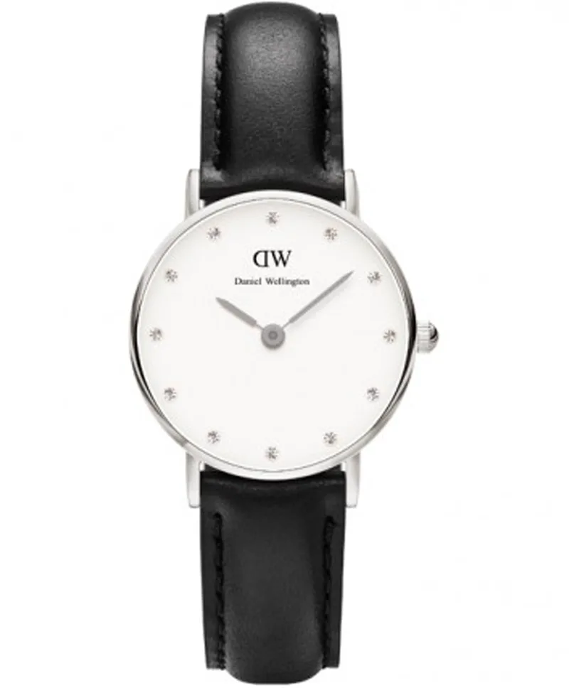DANIEL WELLINGTON Classy Sheffield Black Leather Strap 0921DW