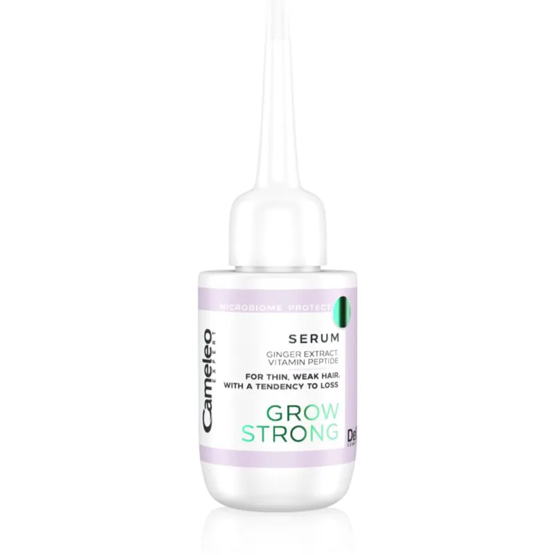 Delia Cosmetics Cameleo Expert Grow Strong Serum ορός χωρίς ξέβγαλμα για αδύναμα μαλλιά που είναι επιρρεπή σε τριχόπτωση 30 ml
