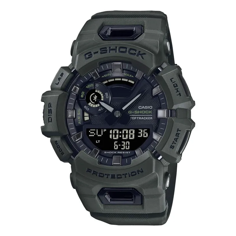 CASIO G-SHOCK Bluetooth Chaki Rubber Strap GBA-900UU-3AER