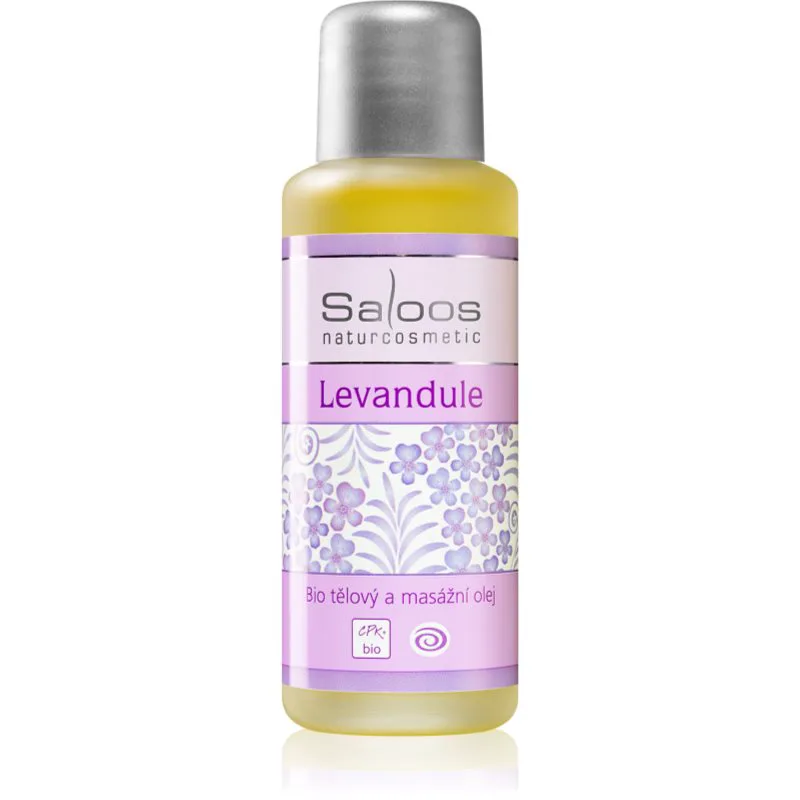 Saloos Bio Body And Massage Oils Lavender λάδι σώματος για μασάζ 50 ml