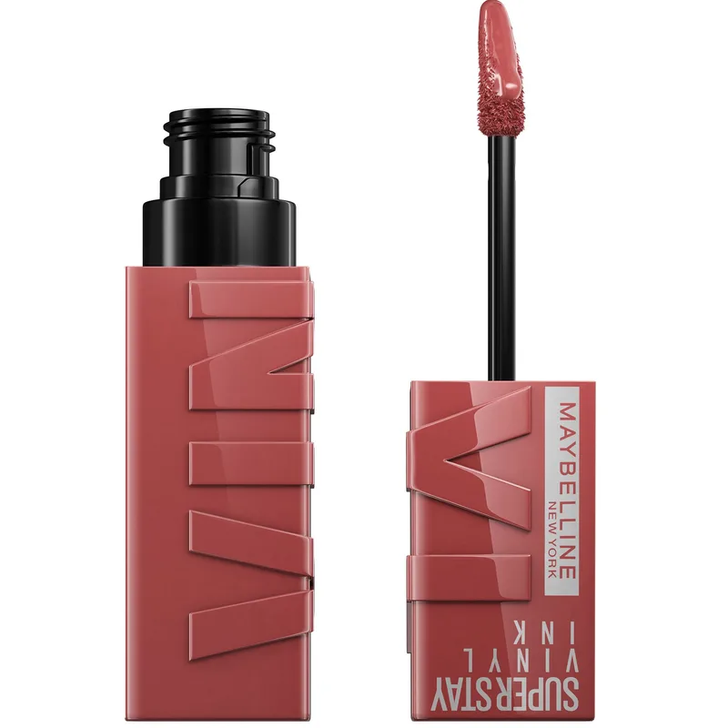 Maybelline Superstay Vinyl Ink Υγρό Κραγιόν με Vinyl Τελείωμα για Χείλη με Έντονο Χρώμα & Διάρκεια 1 Τεμάχιο - 115. Peppy