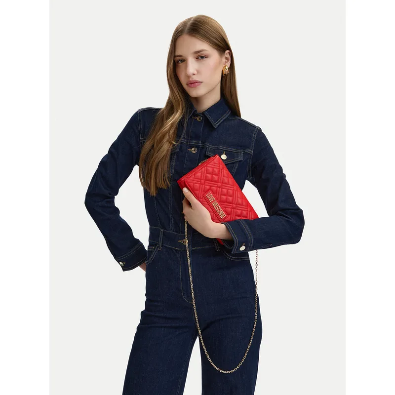 Τσάντα LOVE MOSCHINO JC4079PP0OLA0500 Κόκκινο