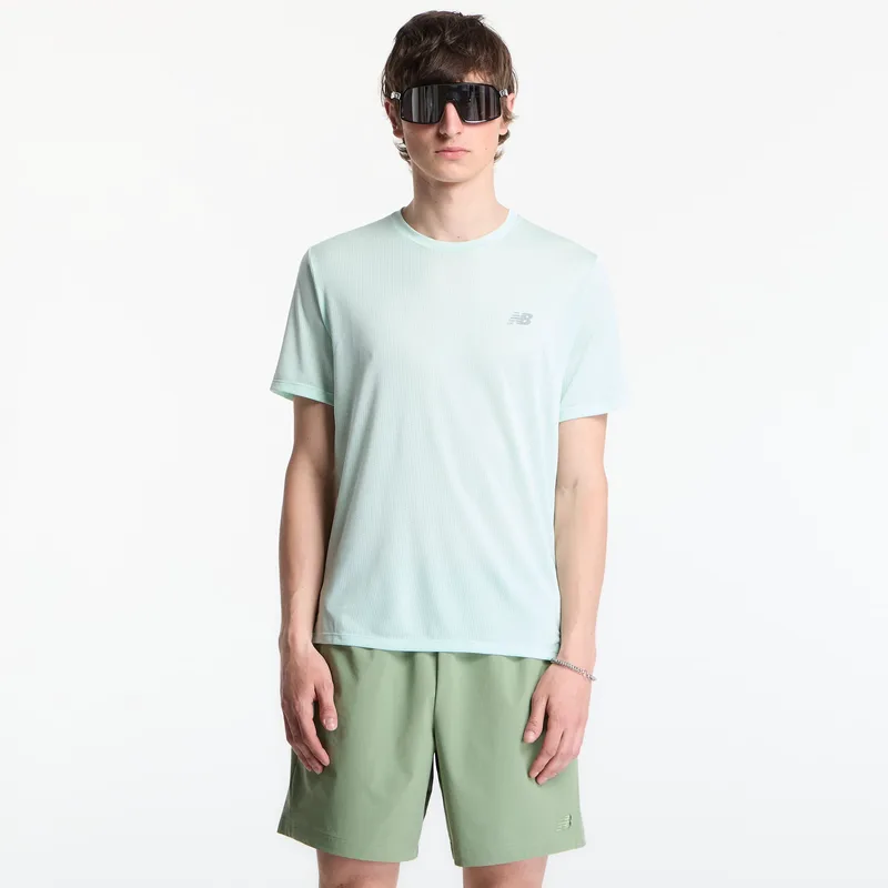 T-shirt New Balance Athletics T-Shirt Cosmic Jade Heather L