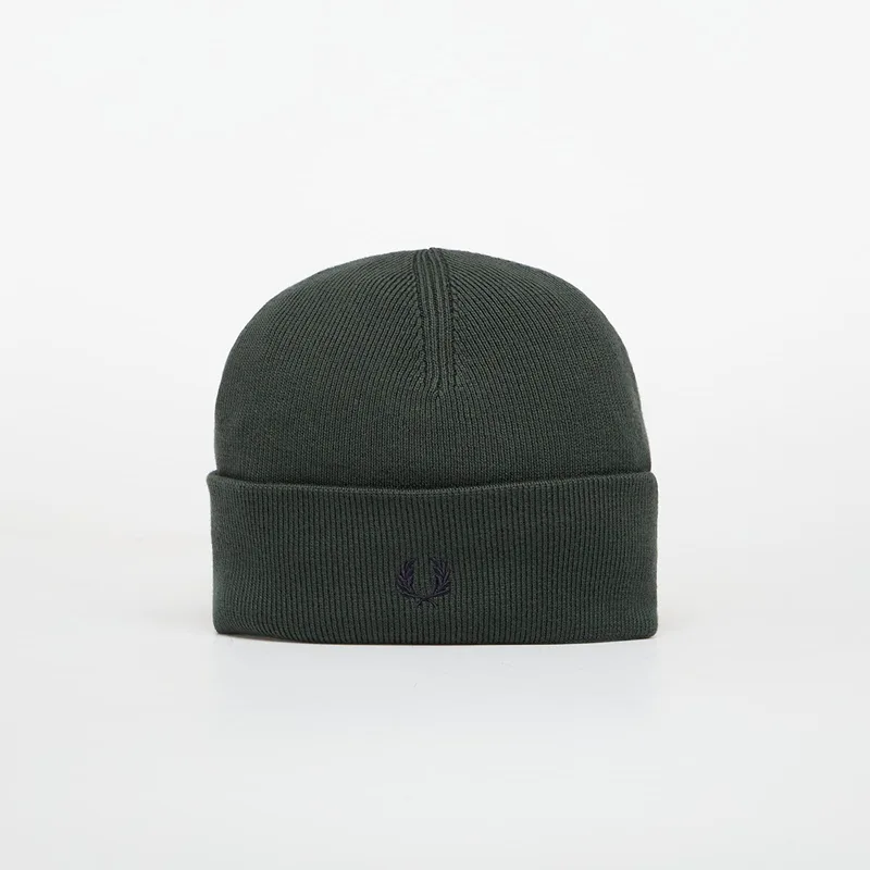Καπέλο FRED PERRY Classic Beanie Court Green/ Navy Universal