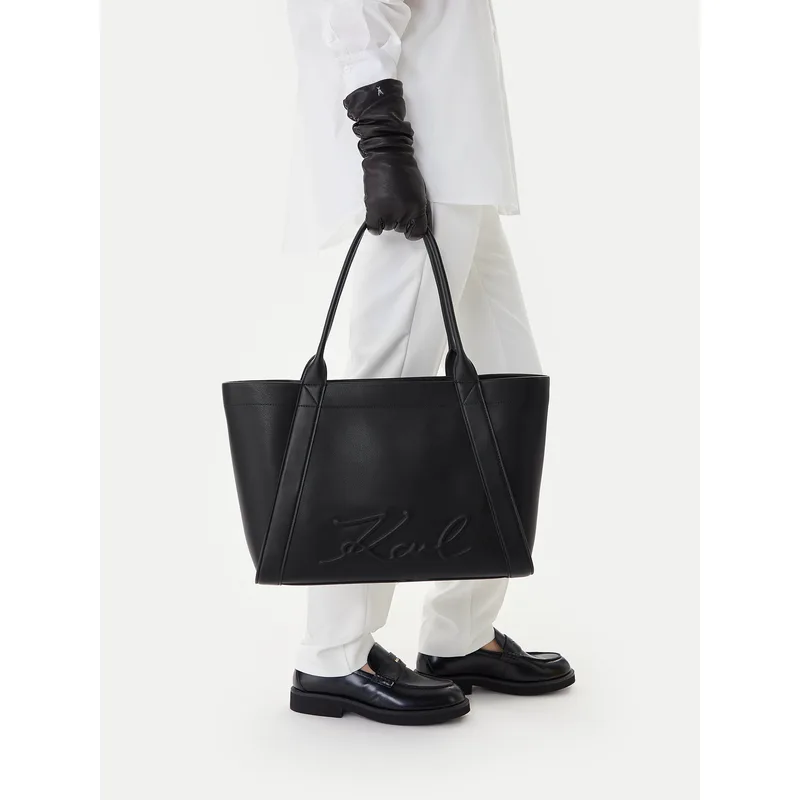 Τσάντα KARL LAGERFELD B1W30066 Μαύρο